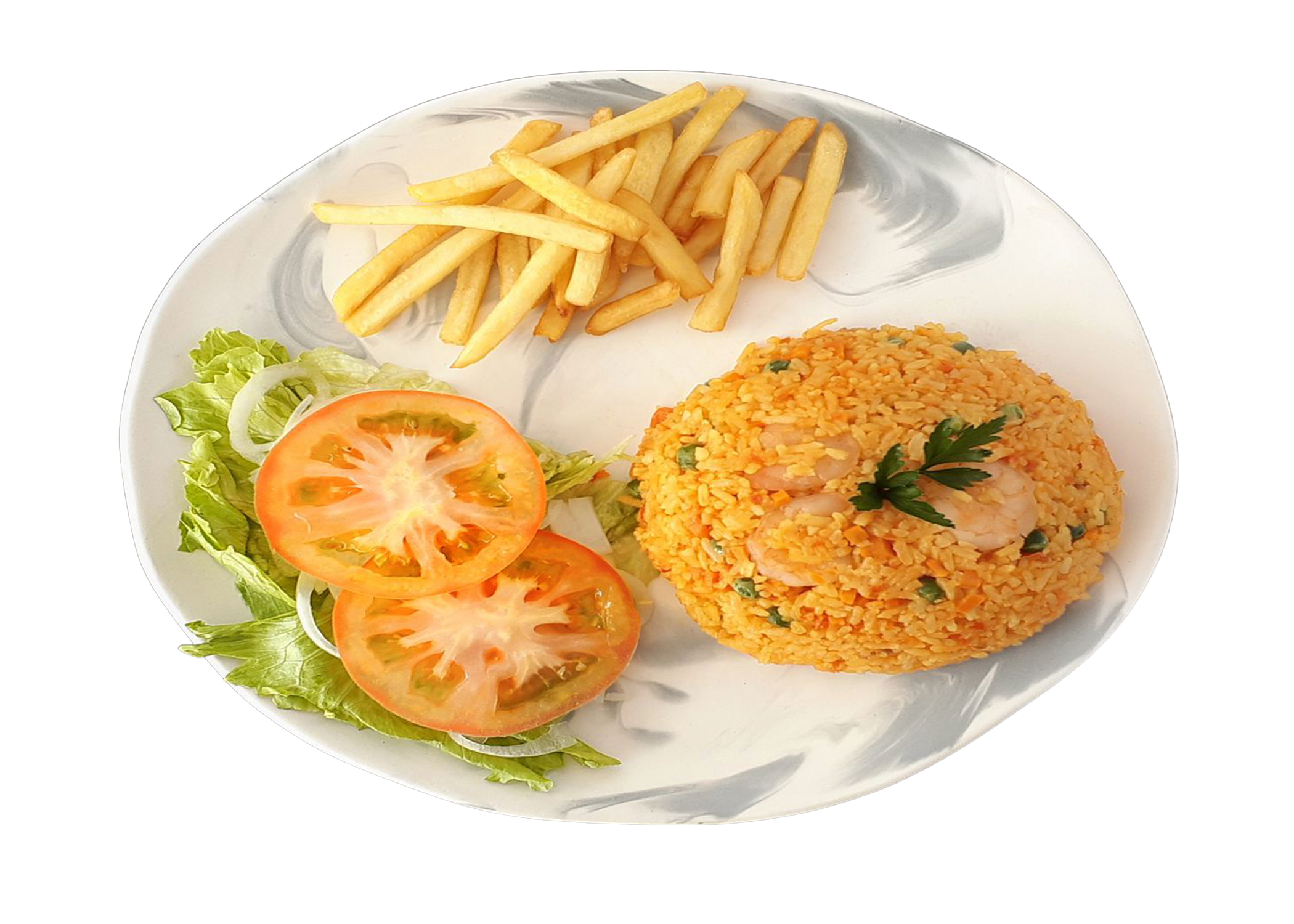 arroz de camarones